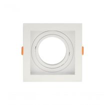 Spot Recuado De Embutir Quadrado Móvel Ar 70 Branco Taschibra