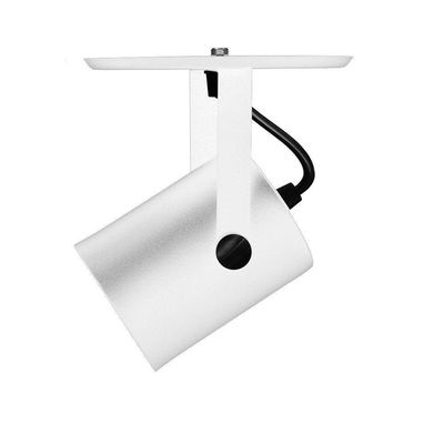 Spot De Sobrepor Direcionável Cannon Ar70 Redondo Taschibra Branco