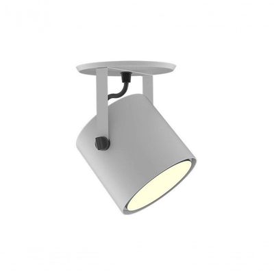 Spot De Sobrepor Direcionável Cannon Ar70 Redondo Taschibra Branco
