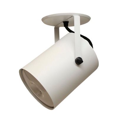 Spot De Sobrepor Direcionável Cannon Par30 Redondo Taschibra Branco