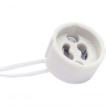 Spot Recuado De Embutir Quadrado Mr16 Branco Com Preto Taschibra