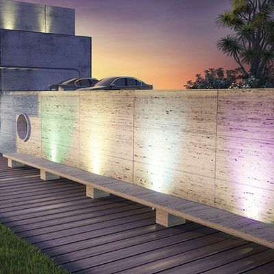Refletor Taschibra Smart Led Wi-Fi 20W Inteligente Cct+Rgb Preto Bivolt Bivolt