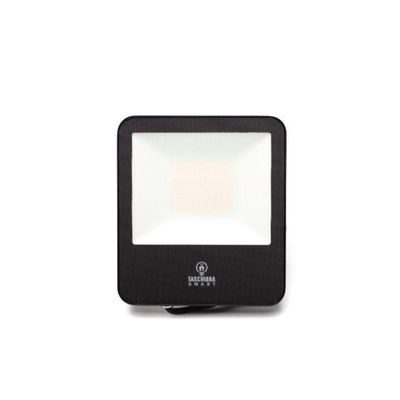 Refletor Taschibra Smart Led Wi-Fi 50W Inteligente Cct+Rgb Preto Bivolt Bivolt