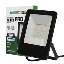 Refletor Taschibra Tr Led Profissional 50W Luz Branco Fria 6500K Preto Bivolt