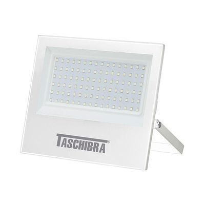 Refletor Taschibra Led Tr Slim 100W Luz Branco Quente 3000K Branco Bivolt Bivolt