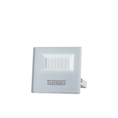 Refletor Tr Led 30w Slim Branco - Taschibra 6500k (branca)