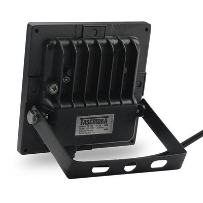 Refletor Taschibra Led Tr Slim 20W Luz Branco Quente 3000K Preto Bivolt Bivolt