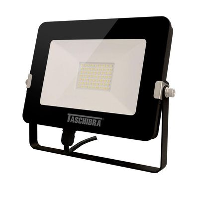 Refletor Taschibra Led Tr Slim 30W Luz Verde Preto 110V Bivolt