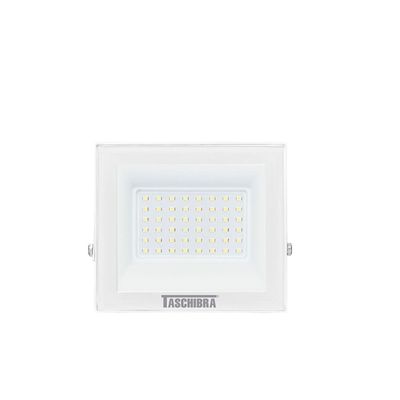 Refletor Tr Led 50w Slim Branco - Taschibra 6500k (branca)