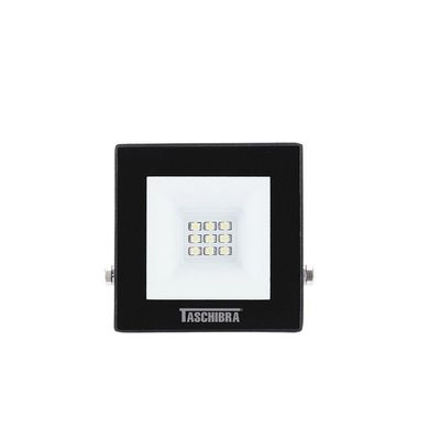 Refletor Tr Led 10w Slim Preto - Taschibra Verde