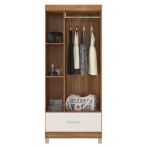 Conjunto Quarto Guarda Roupa E Comoda Jones Amendola Off-white