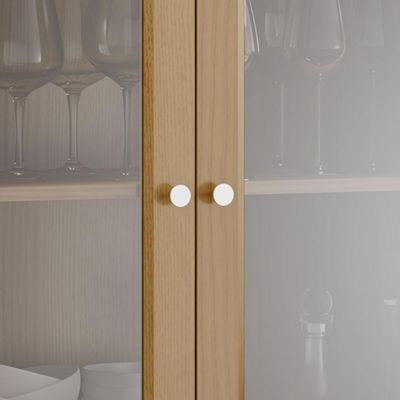 Estante Livreiro C/ Iluminação 2 Portas 1gaveta Diamond