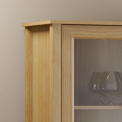 Estante Livreiro C/ Iluminação 2 Portas 1gaveta Diamond