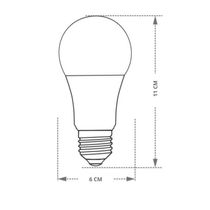 Pack 6 Lâmpadas Led Bulbo Tkl 15w Taschibra E27 Bivolt 6500k Luz Fria