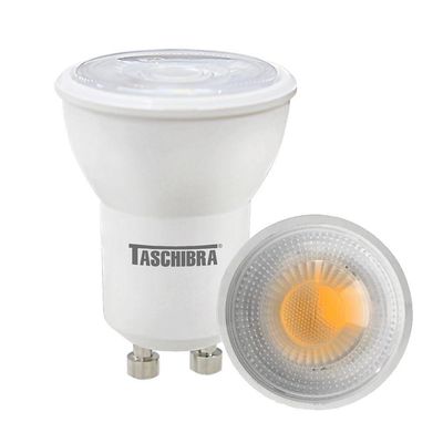 Lâmpada Led Mini Dicroica Mr11 Tdl 3,5w Dimerizável Taschibra 4000k Luz Neutra