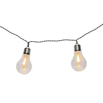 Cordão Varal Luz Cipro Led 10 Lâmpadas Vintage Taschibra