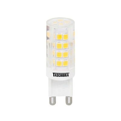 Lâmpada Led G9 Espiga 3w Taschibra 2700k Luz Quente 220v