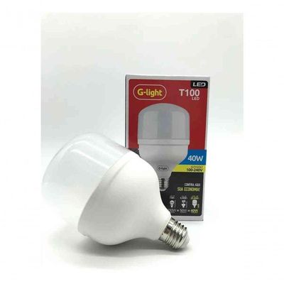 Lampada Led T100 40W E27 6500K - G-Ligth