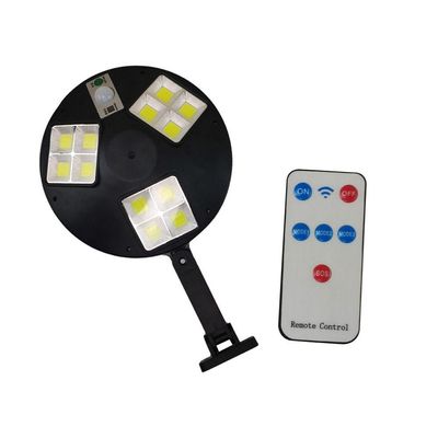 Luminaria Solar Controle Remoto 12 Leds Branco Frio