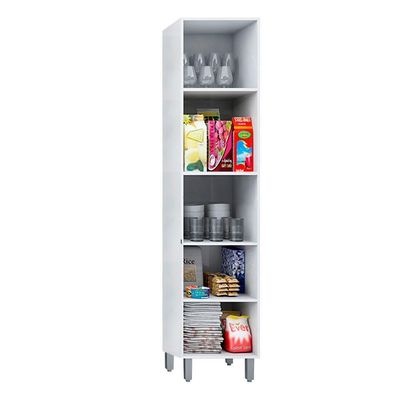 Paneleiro Simples Com 2 Portas Top Class Branco Branco