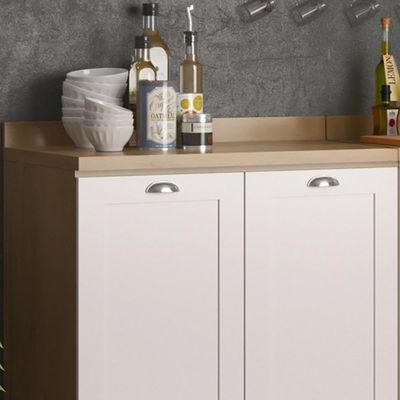 Armário De Cozinha Completo Ditália Denver 4 Pcs Rv/br D7