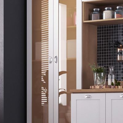 Armário De Cozinha Completo Ditália Denver 5 Pc Rv/br D10