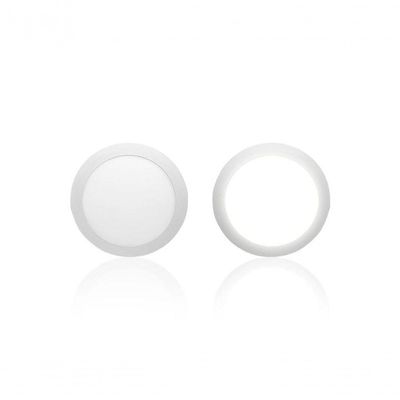 Painel Led Embutir 24w Redondo Branco 4000k
