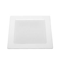 Painel Com Placa De Led Taschibra 12w Lys Quadrado Embutir Bivolt 6500k Luz Fria