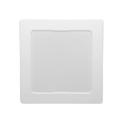 Painel Com Placa De Led Taschibra 12w Lys Quadrado Embutir Bivolt 6500k Luz Fria