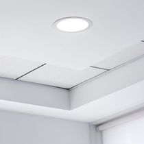 Painel Com Placa De Led Taschibra 18w Lys Redondo Embutir Bivolt 6500k Luz Fria