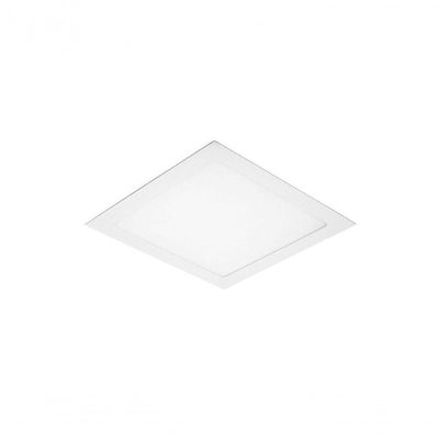 Painel Led Embutir 18w Quadrado Branco 3000k