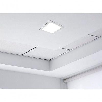 Painel Led Embutir 18w Quadrado Branco 3000k