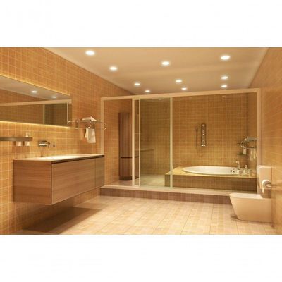 Painel De Led Redondo Sobrepor 12w Bivolt Taschibra 3000k Luz Quente