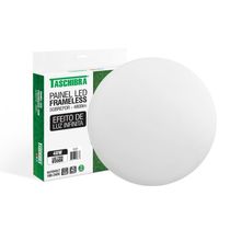 Painel De Led Taschibra Frameless Redondo Sobrepor 48w Bivolt