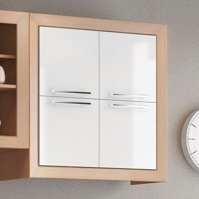 Armário De Cozinha Ditália Aspen 5 Peças Carvalho/branco A10
