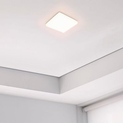 Painel De Led Taschibra Frameless Quadrado Embutir 12w Bivolt