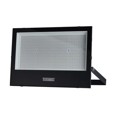 Refletor Taschibra Led Tr Slim 500W Luz Branco Fria 6500K Preto Bivolt Bivolt