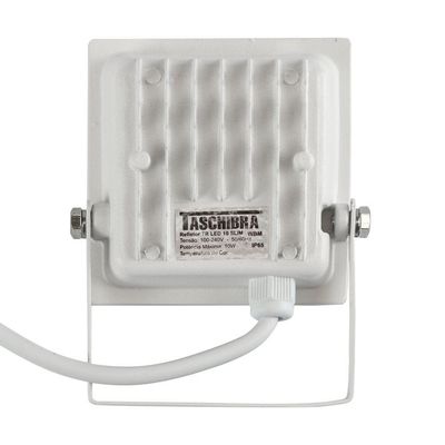 Refletor Taschibra Led Tr Slim 50W Luz Branco Quente 3000K Branco Bivolt Bivolt