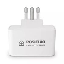 Tomada Inteligente Positivo WI-FI Smart Home Branca