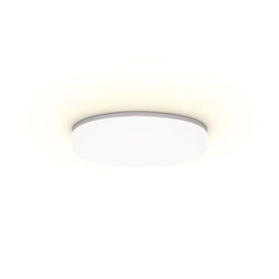 Painel De Led Taschibra Frameless Redondo Embutir 24w Bivolt 4000k Luz Neutra