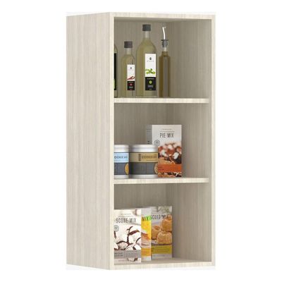 Armário Aéreo De Cozinha 40 Cm 1 Porta 2 Prateleiras