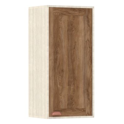 Armário Aéreo De Cozinha 40 Cm 1 Porta 2 Prateleiras
