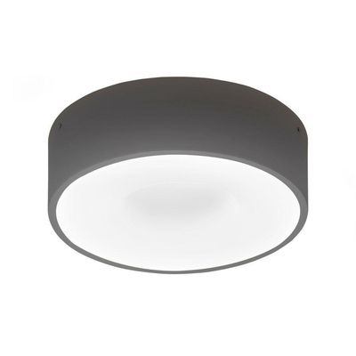 Plafon Taschibra Sushi Led Redondo Bivolt 6500k Luz Branca Bivolt Preto
