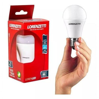 Lâmpada Led 9w Bulbo Soquete E27 Bivolt Lorenzetti - Casa Dos Fogões