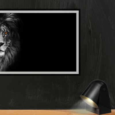 Luminária Abajur Taschibra Studio E27 Bivolt Preto
