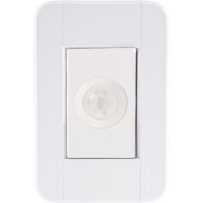 Conjunto 4x2 Detector De Presença Bivolt Tramontina Tablet Branco Tramontina