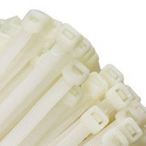 Abraçadeira De Nylon 100 Uni Branco 140Mm X 3.5Mm