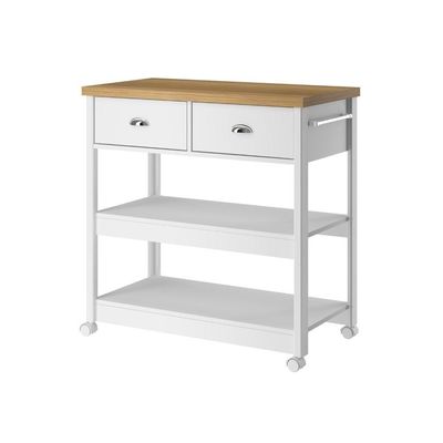 Gabinete Banheiro Ditália 2 Gavetas Ba-135 Cor:branco Branco