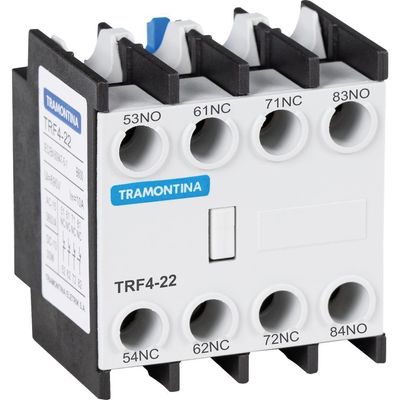 Contato Auxiliar Frontal P/ Contato Tramontina Trf4-22 2Na+2