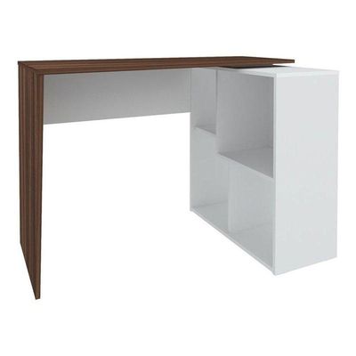 Escrivaninha Artany Urban 2 Prateleiras Ipê